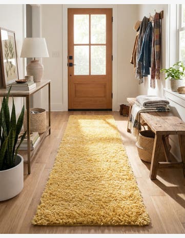 2' x 8' Zermatt Shag Runner Rug