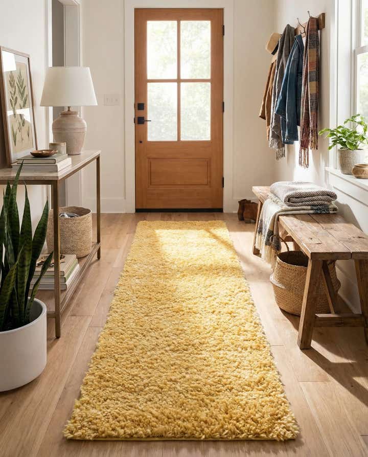2' x 8' Zermatt Shag Runner Rug