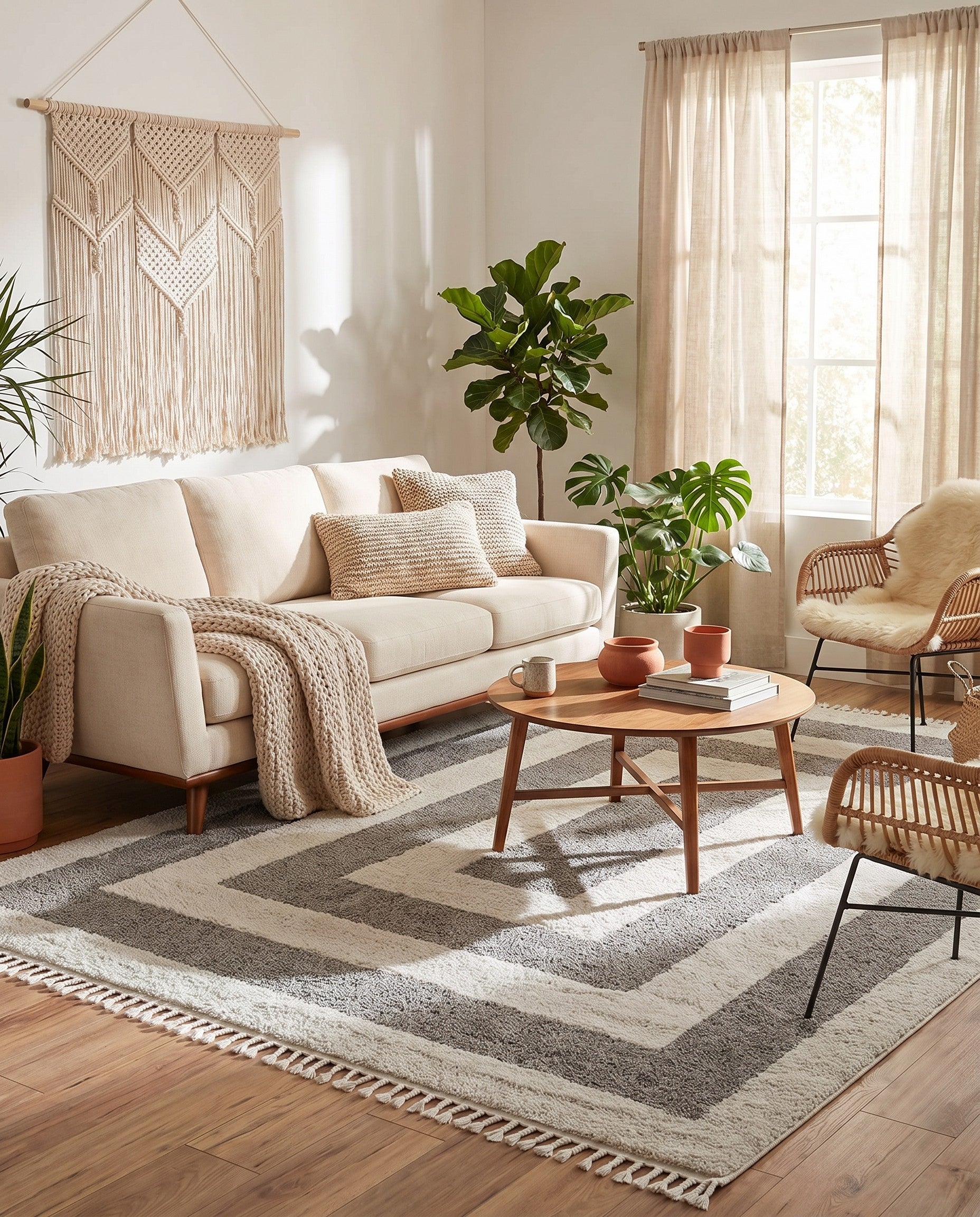 9' 6 x 14' 3 Boho Rug