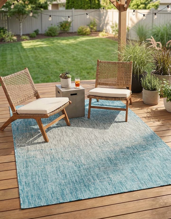 4' x 6' Easy-Clean Modern Indoor / Outdoor...