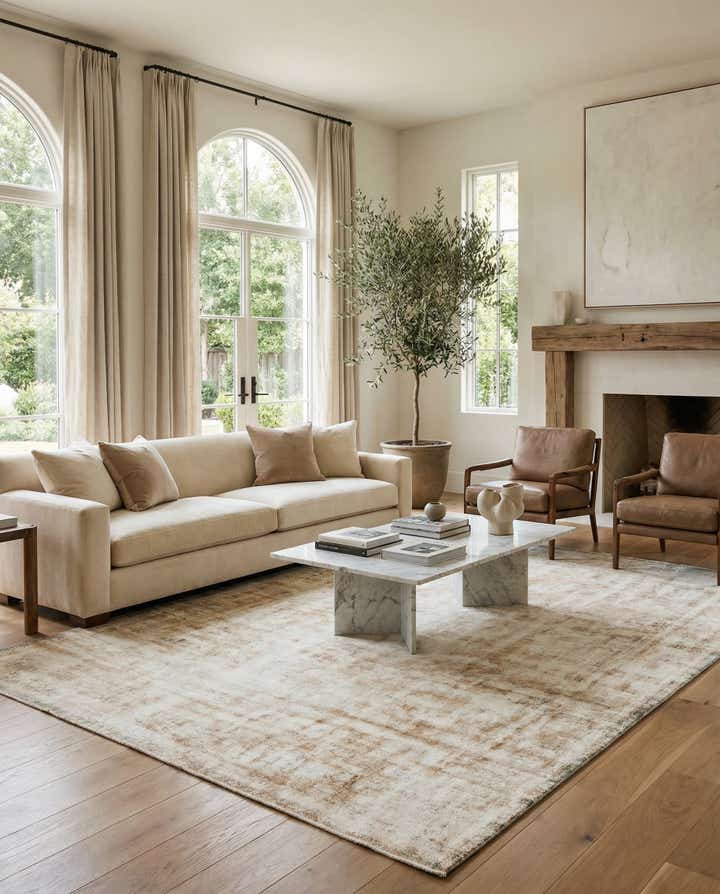 9' 3 x 13' Hand Knotted Ultra Vintage Persian Wool Rug