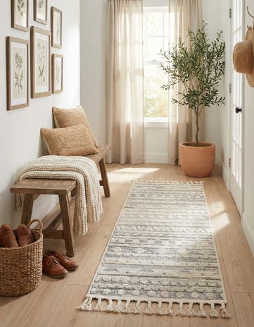 Sandy Beige Arlo Runner Rug