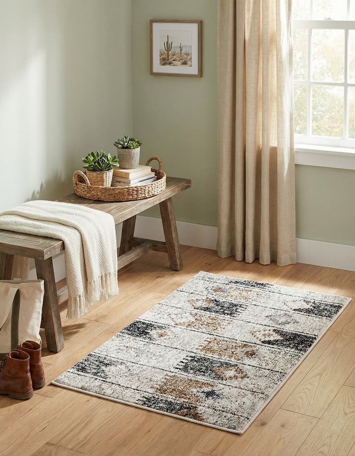 2' x 3' Eco Southwestern Rug