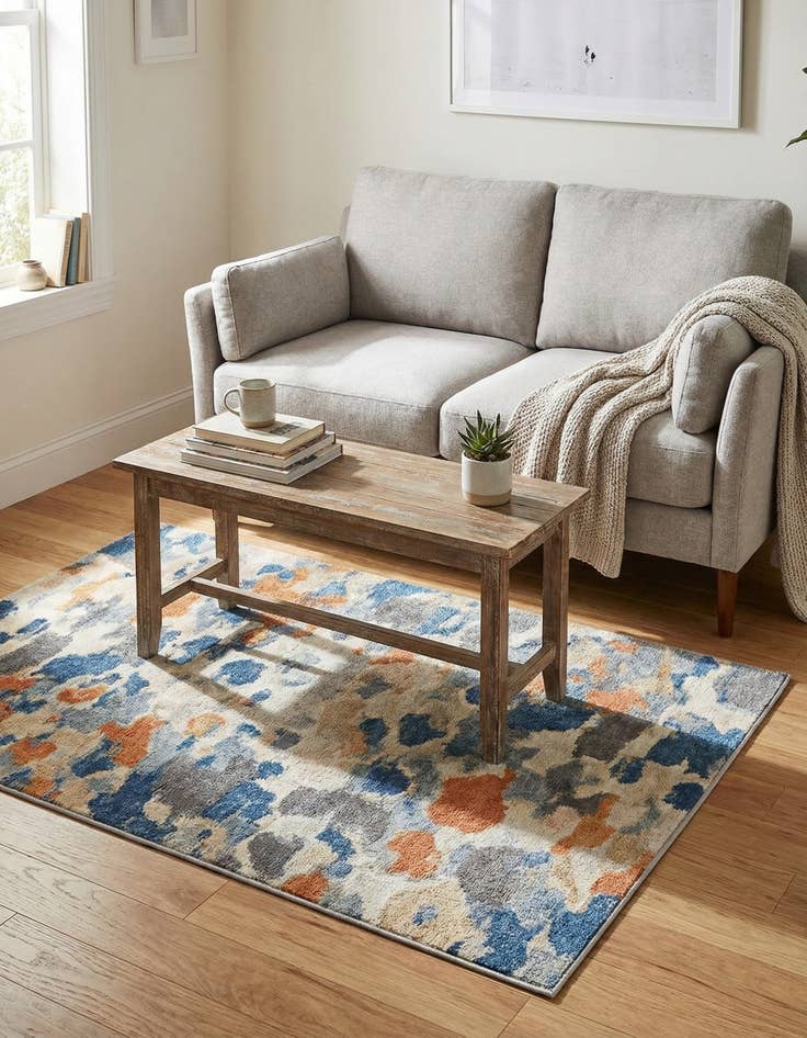 Detail image of 3' 3 x 5' 3 Kamala Washable Rug