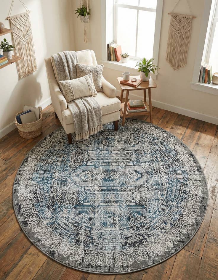 Detail image of 5' x 5' Aarhus Round Rug