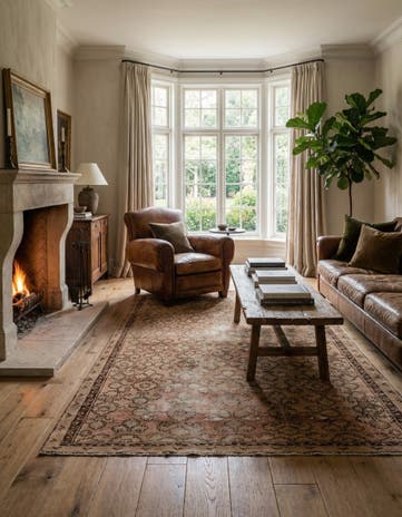 4' 4 x 8' 1 Hand Knotted Ultra Vintage Persian Wool Rug