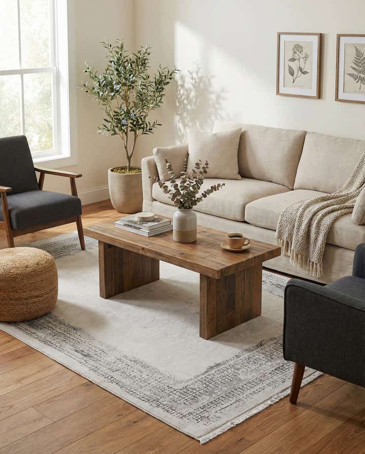 5' 3 x 7' 7 New Vintage Rug