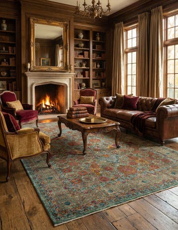 6' 9 x 9' 11 Amina Wool Rug