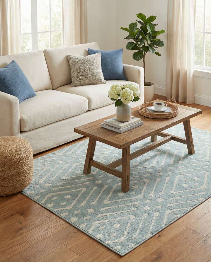 4' x 6' Easy-Clean Sabrina Soto Ella Indoor / Outdoor Rug