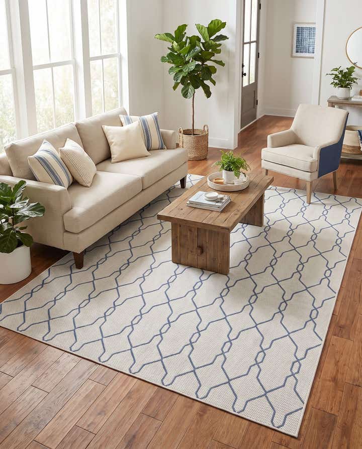 245cm x 345cm Fácil de limpiar Trellis Alfombra Comprar todos los estilos
