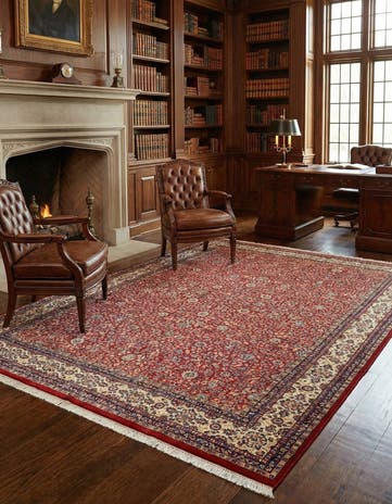 7' 9 x 11' 4 Tabriz Wool Rug