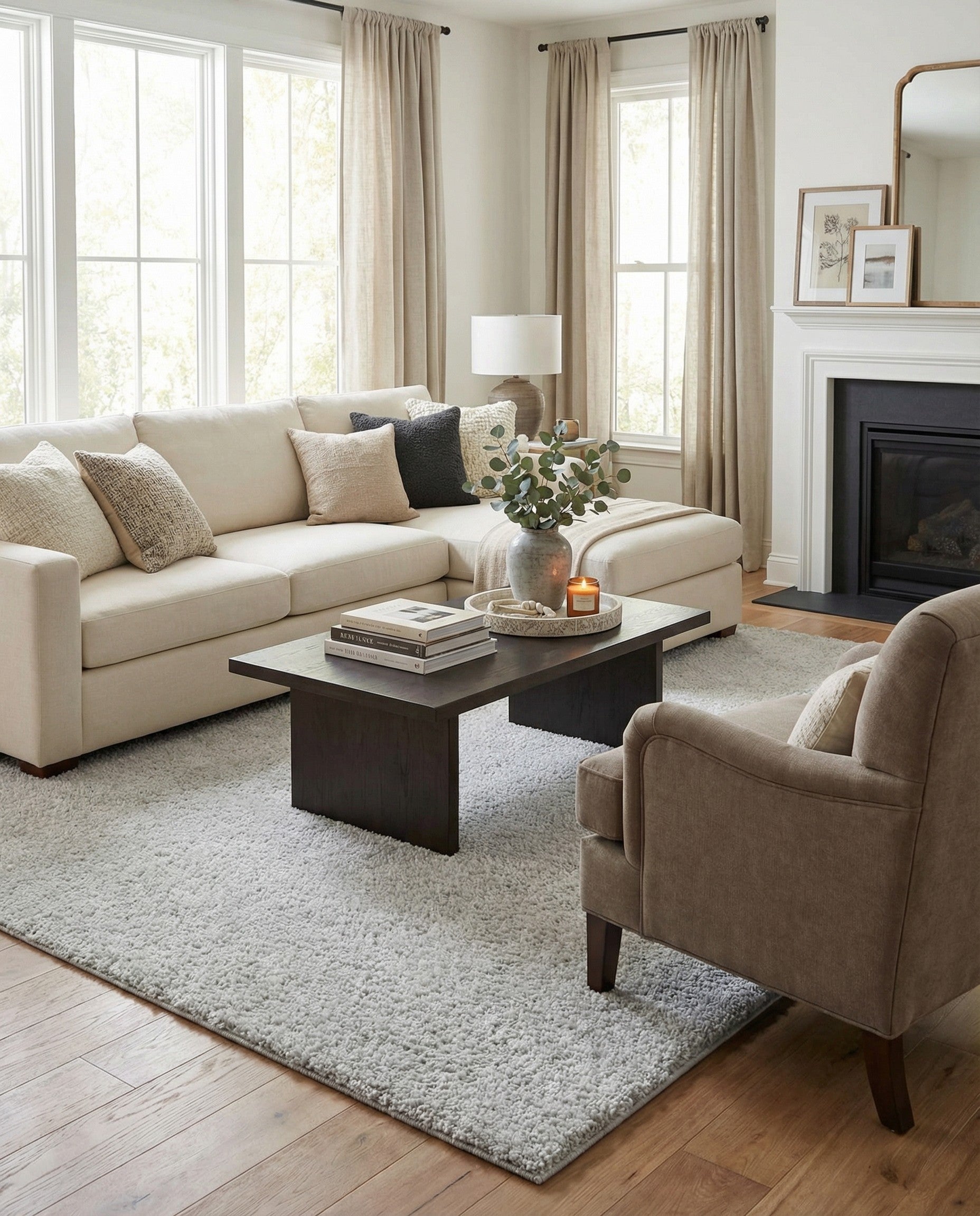  9' 10 x 14' Jill Zarin Shaggy Chic Rug