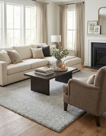 9' 10 x 14' Jill Zarin Shaggy Chic Rug