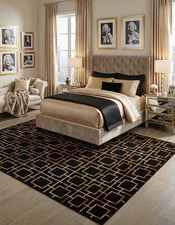 10' x 13' Marilyn Monroe™ Glam Deco Rug