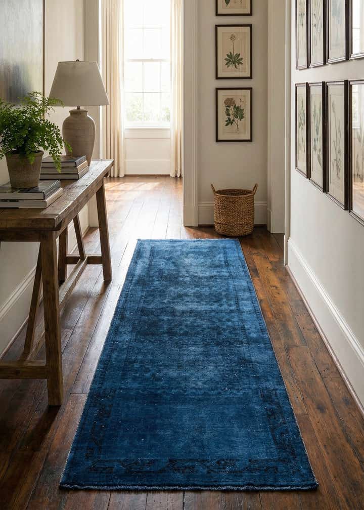 3' 6 x 10' 3 Hand Knotted Ultra Vintage Persian Wool Runner Rug