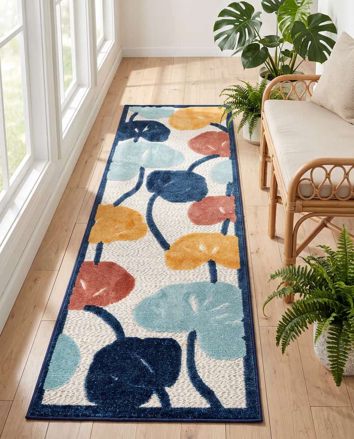 2' x 8' Easy-Clean Belize Indoor / Outdoor Runner Rug