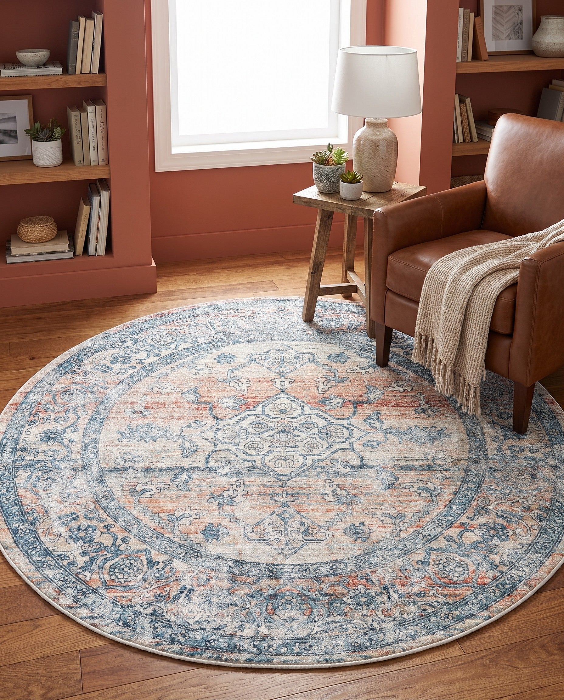 5' 3 x 5' 3 Newport Round Rug