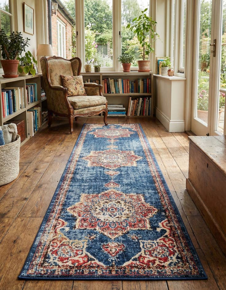 Detail image of  2' 7 x 10' Eden Runner Rug