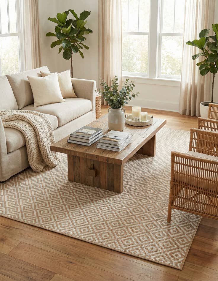 Detail image of 7' x 10' Easy-Clean Jill Zarin Costa Rica Indoor / Outdoor Rug