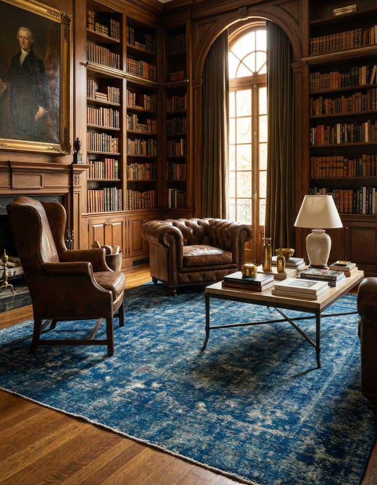 Detail image of  9' 6 x 12' 8  Hand Knotted Ultra Vintage Persian Wool Rug