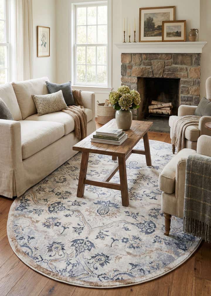 5' 3 x 8' Highbury Oval Rug