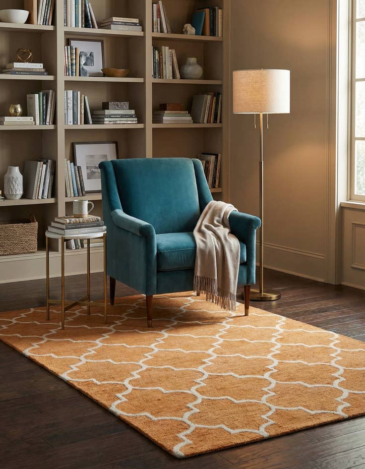 Detail image of 5' 2 x 8' Luna Rug