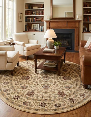 7' 10 x 7' 10 Aditi Round Rug