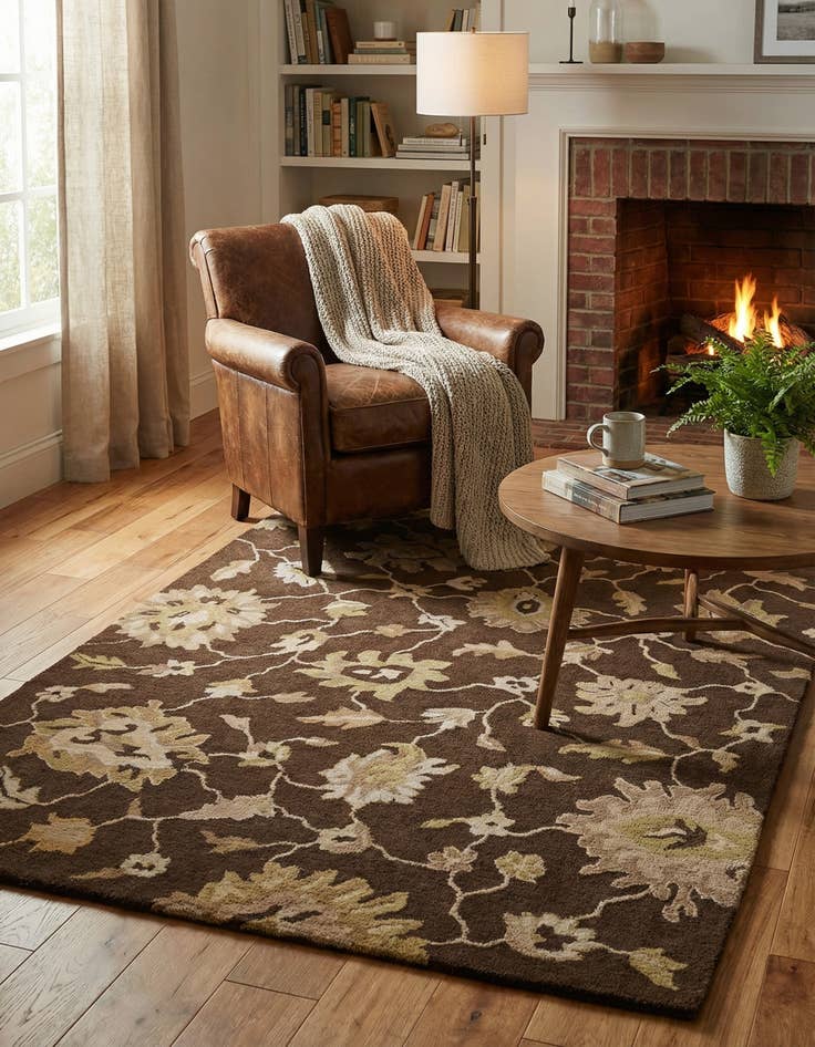 Detail image of 5' 1 x 7' 10 Agra Rug