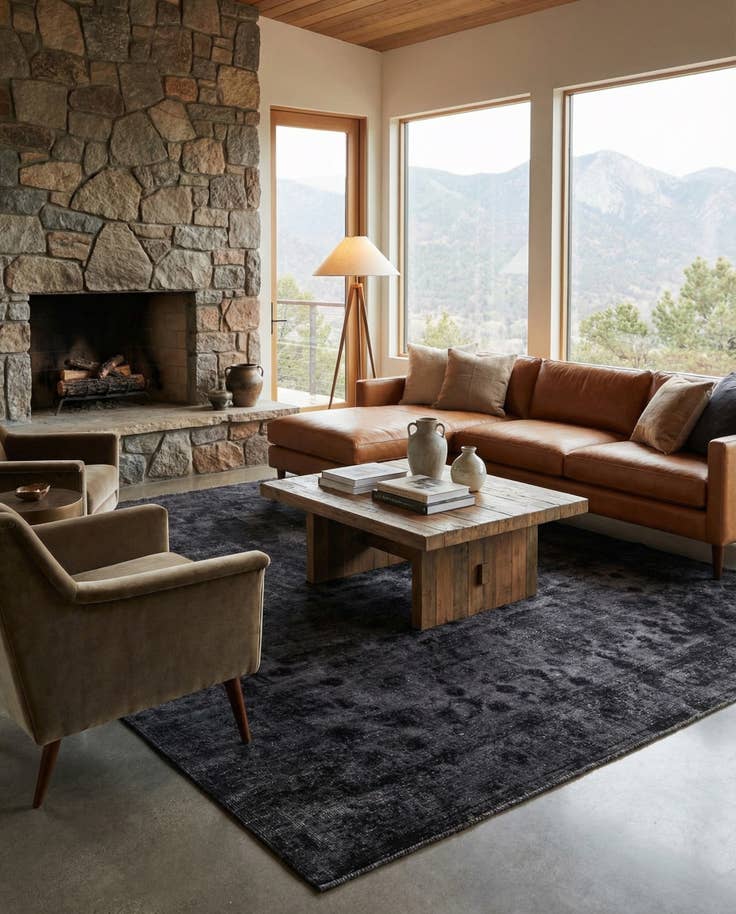 Detail image of 9' 9 x 12' 6 Hand Knotted Ultra Vintage Persian Wool Rug