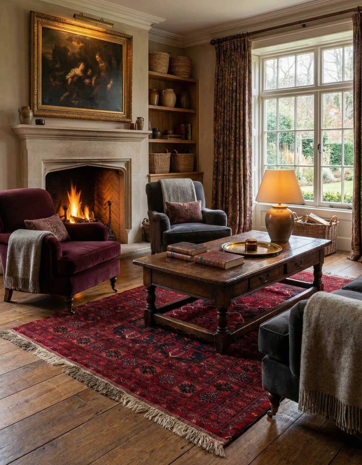 Detail image of 4' 3 x 5' 9 Afghan Rug