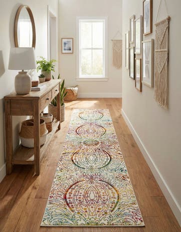 Ivory Tuscany Runner Rug