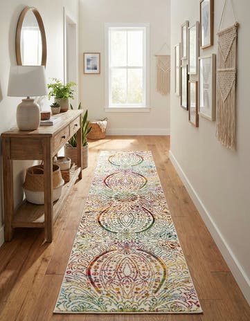 Ivory Tuscany Runner Rug