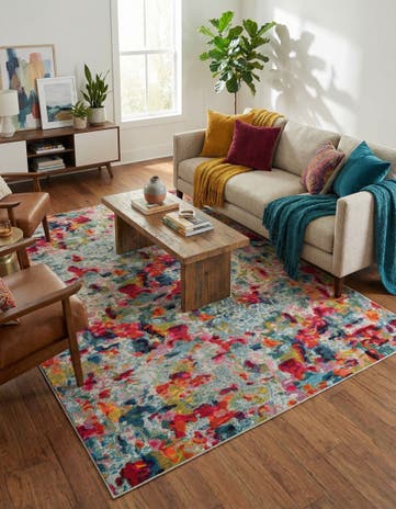 9' x 12' Washable Theia Rug