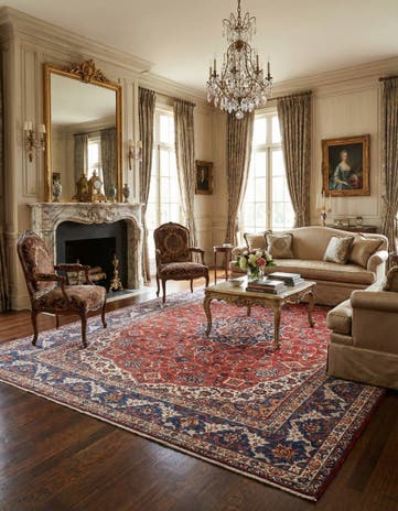 10' 4 x 14' 1 Isfahan Rug