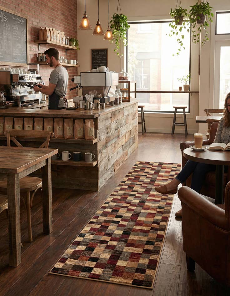 Detail image of  2' 2 x 10' Cafe Runner Rug