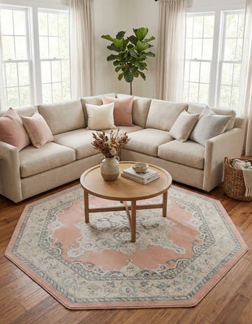 Rose Parker Octagon Rug