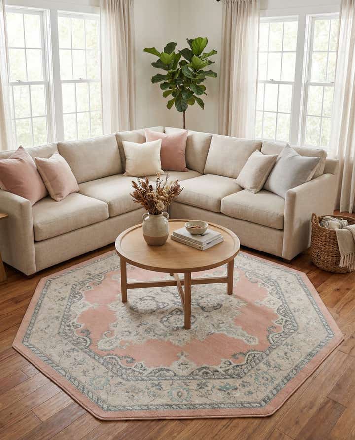 7' 10 x 7' 10 Parker Octagon Rug