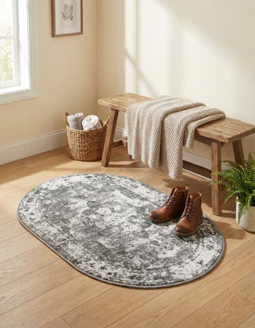 2' x 3' 1 Monte Carlo Oval Rug