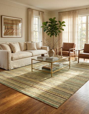 6' 6 x 9' 10 Hand Knotted Darya Rug