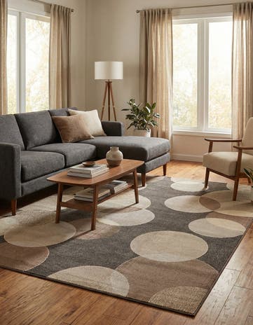 9' x 12' 2 Washable Theia Rug