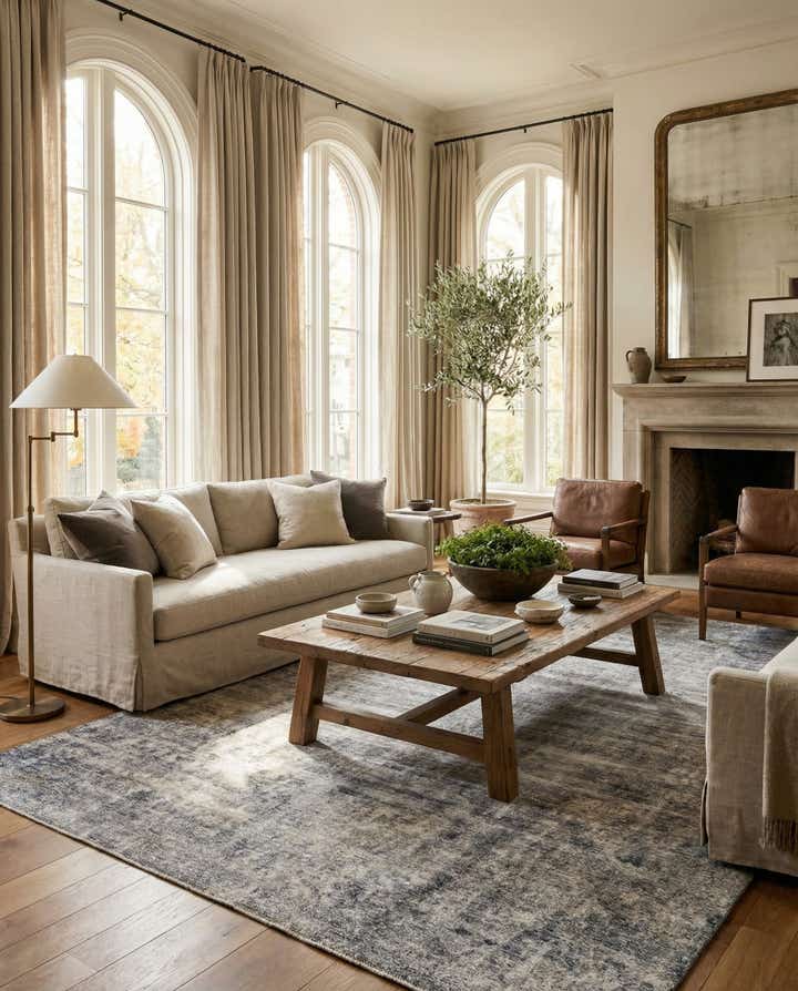 8' 1 x 12' 9 Hand Knotted Ultra Vintage Persian Wool Rug