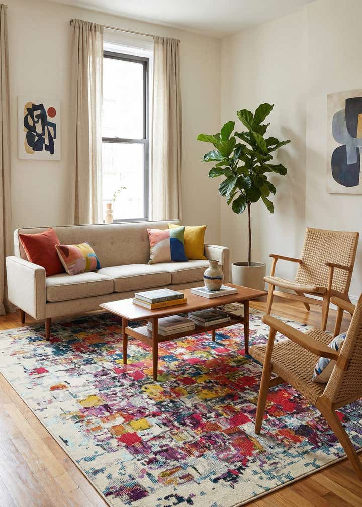 6' x 9' Washable Casablanca Rug