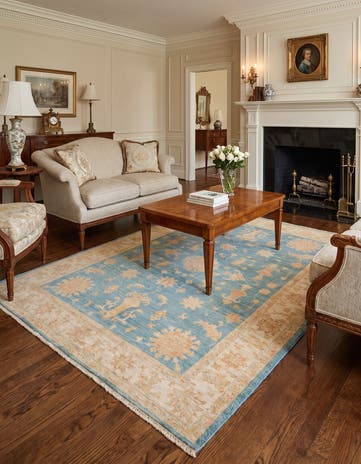 4' 11 x 6' 6 Kaizar Wool Rug