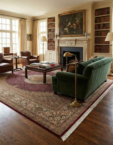 6' 9 x 9' 5 Tabriz Mahi Rug