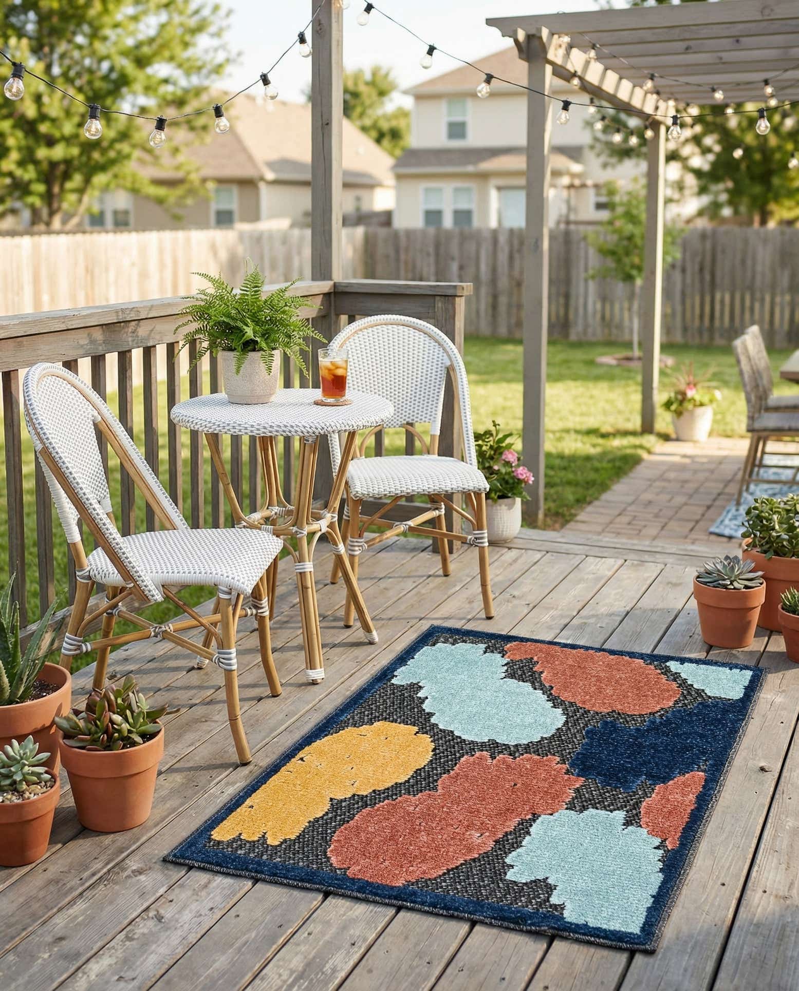 2' x 3' Easy-Clean Belize Indoor / Outdoor Rug