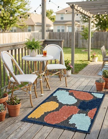 2' x 3' Easy-Clean Belize Indoor / Outdoor Rug