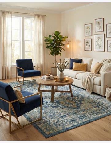 8' x 11' 4 Dahlia Rug