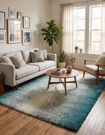 6' x 9' Soft Touch Shag Rug
