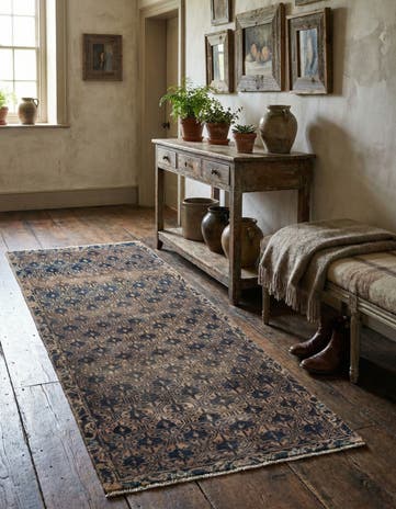 2' 6 x 6' 5 Hamedan Runner Rug