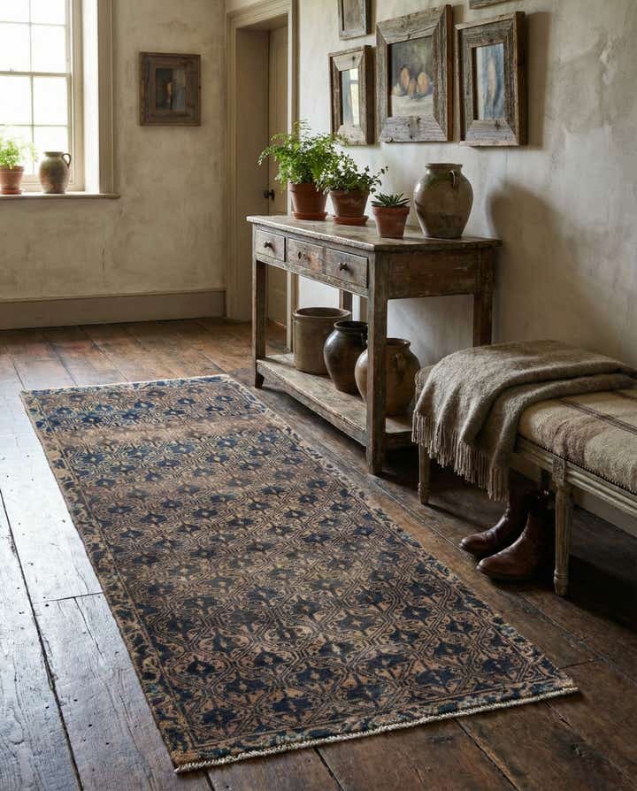 75cm x 195cm Hamedan Alfombra Pasillera